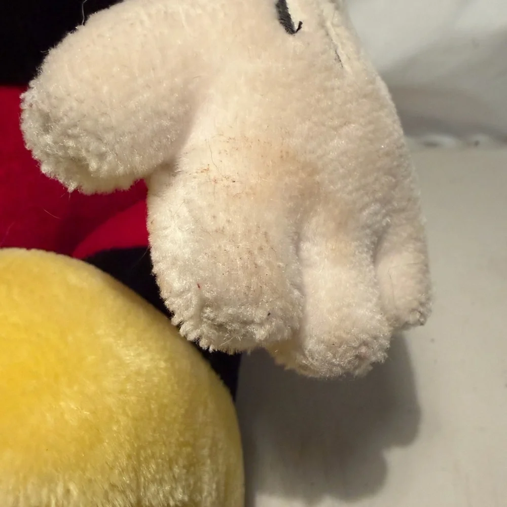 Vintage Mickey Mouse plush stuffed toy